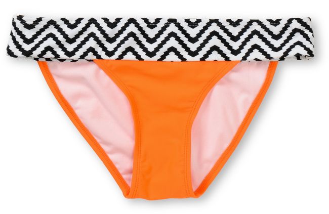 Lira Joey Orange Hipster Basic Bikini Bottom