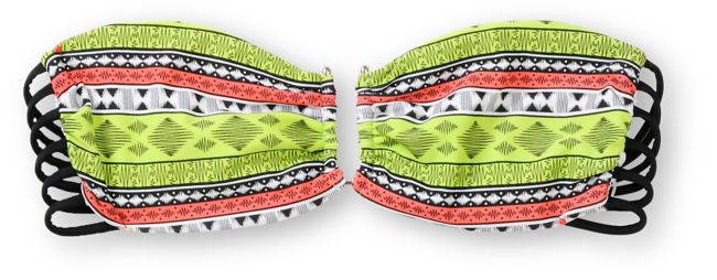 Lira Jesse Reversible Tribal Print Banduea Bikini Top