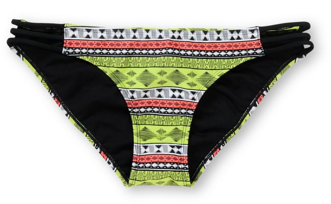 Lira Jesse Side Strap Tribal Print Bikini Bottom