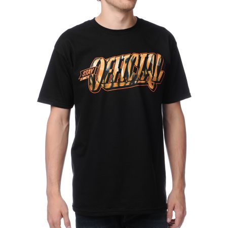 Official Crown Of Laurel Stay Official Tigerfill Black Tee Shirt