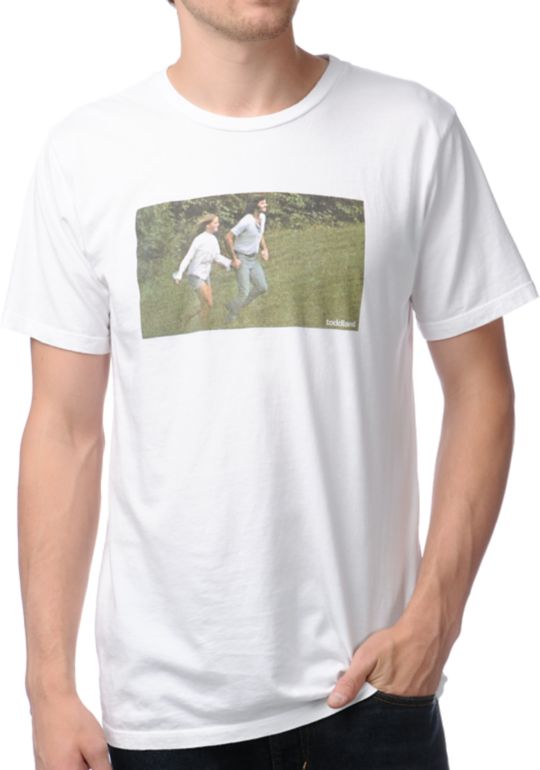 Toddland Frolicking White Tee Shirt