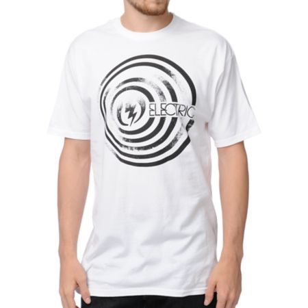 Electric Down White Tee Shirt