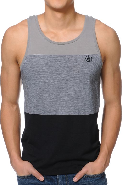 Volcom Blakely Grey Tank Top