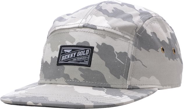 Benny Gold Fog Camo 5 Panel Hat