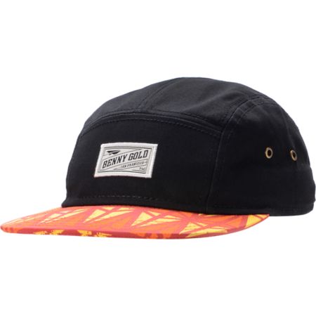 Benny Gold Origins Black 5 Panel Hat