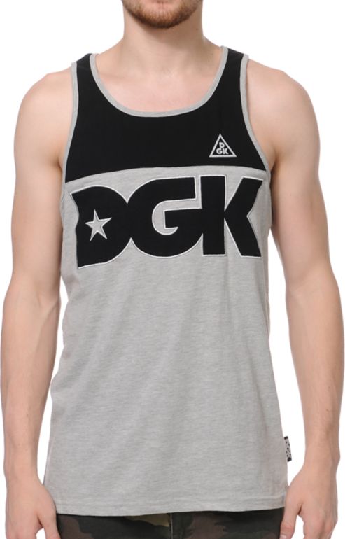 DGK City Black & Grey Tank Top