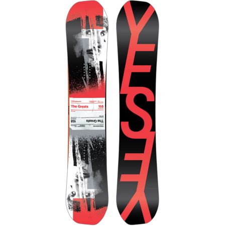 YES The Greats 158cm Snowboard 2013