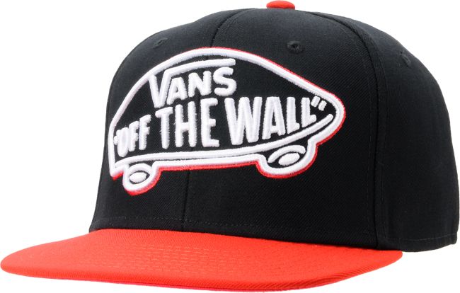 Vans Home Team Black & Red Snapback Hat