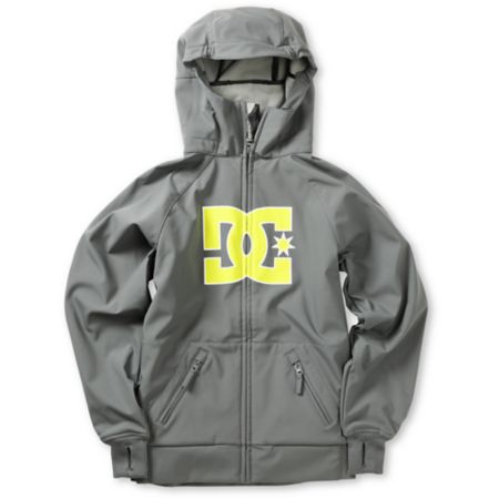 DC Boys Spectrum K Grey 10K Snowboard Jacket