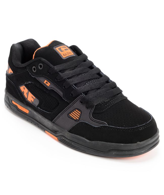 Globe Lock Black, Night & Orange Skate Shoe