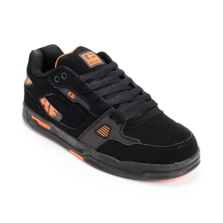 Globe Lock Black, Night & Orange Skate Shoe