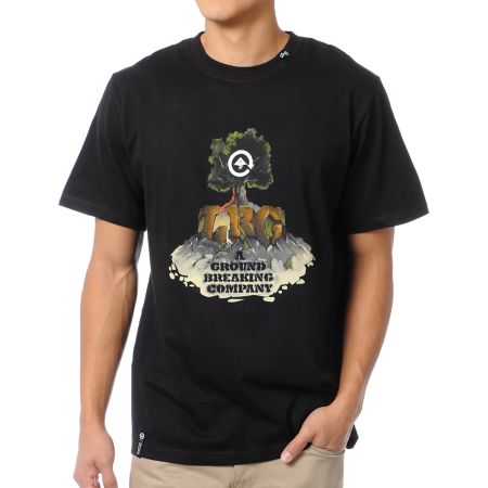 LRG Ground Breaking Company Black Tee Shirt