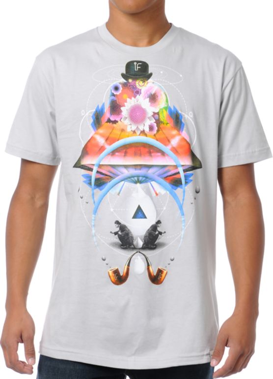 Imaginary Foundation Andromedan Silver Tee Shirt