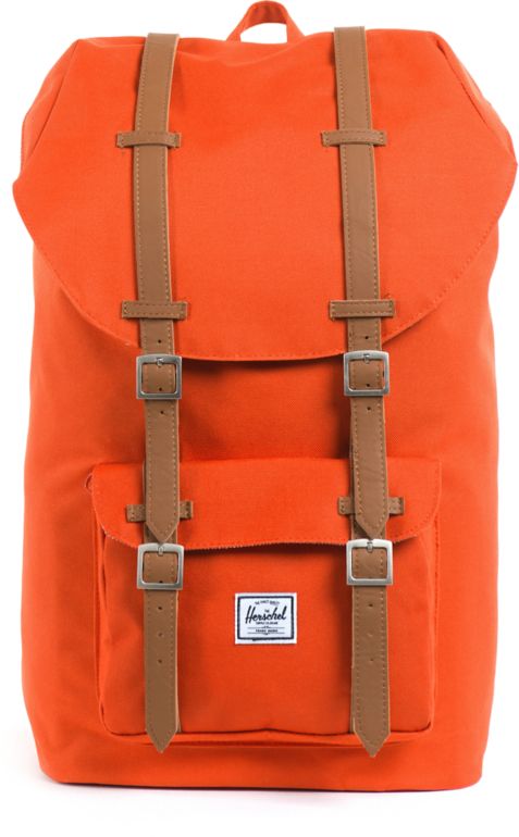 Herschel Supply Little America Mid-Volume Camper Orange Backpack