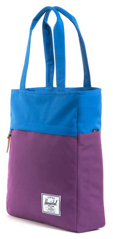 Herschel Supply Harvest Purple & Blue Tote Bag