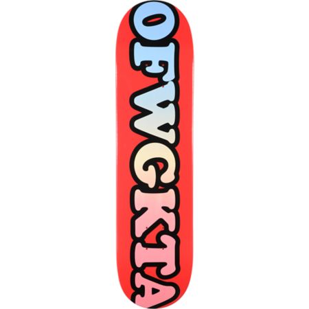 Odd Future Acronym 7.75 Skateboard Deck