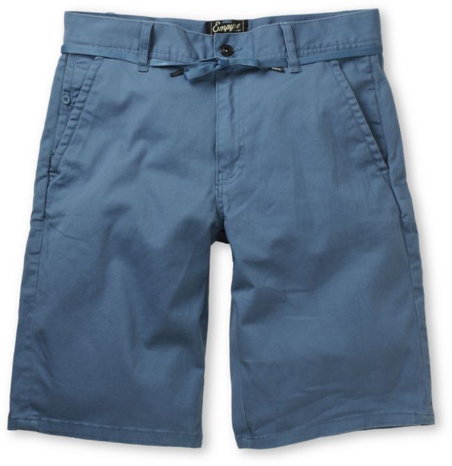 Empyre Take A Walk Blue Chino Shorts