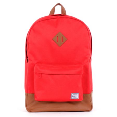 Herschel Supply Heritage Red Backpack