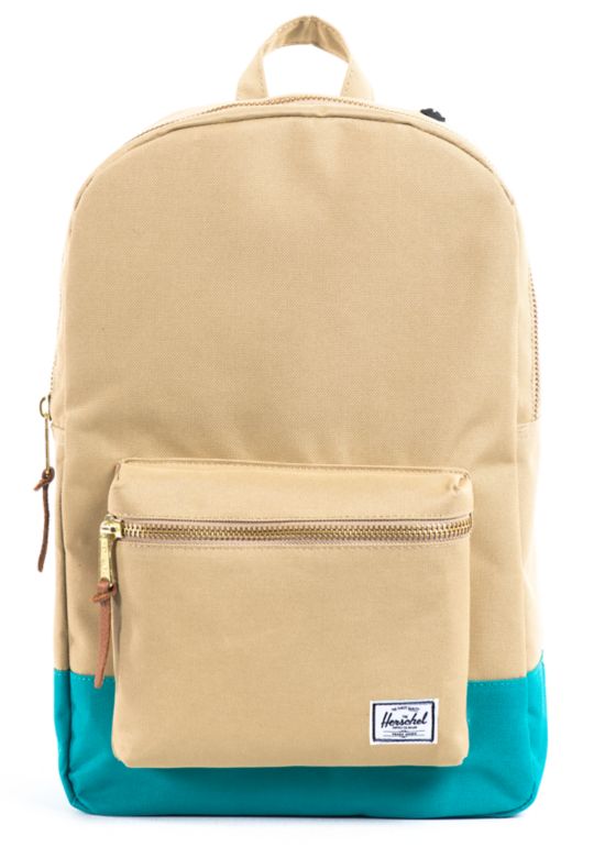 Herschel Supply Settlement Khaki & Teal Backpack