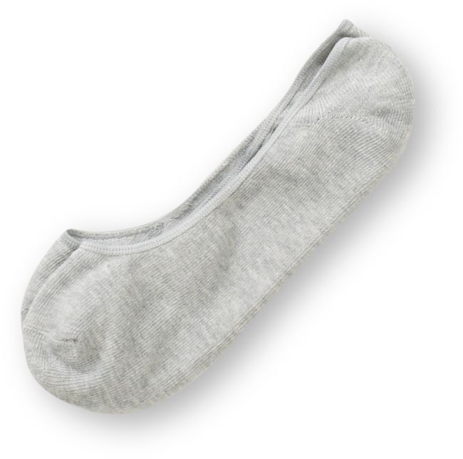 Empyre Grey No Show Socks