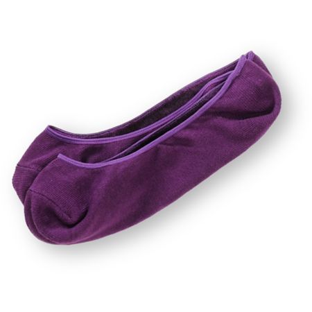 Empyre Purple No Show Socks