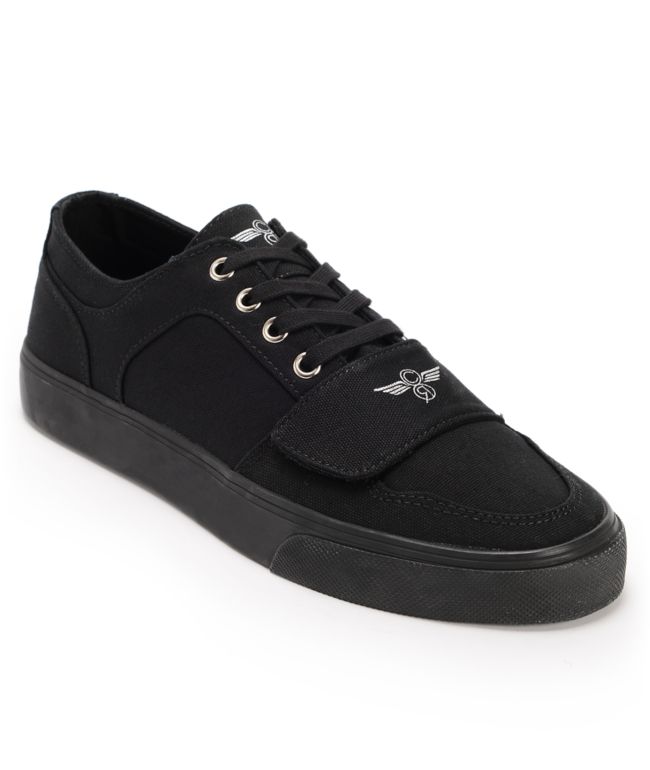 Creative Recreation Cesario Low XVI Black Canvas Shoe