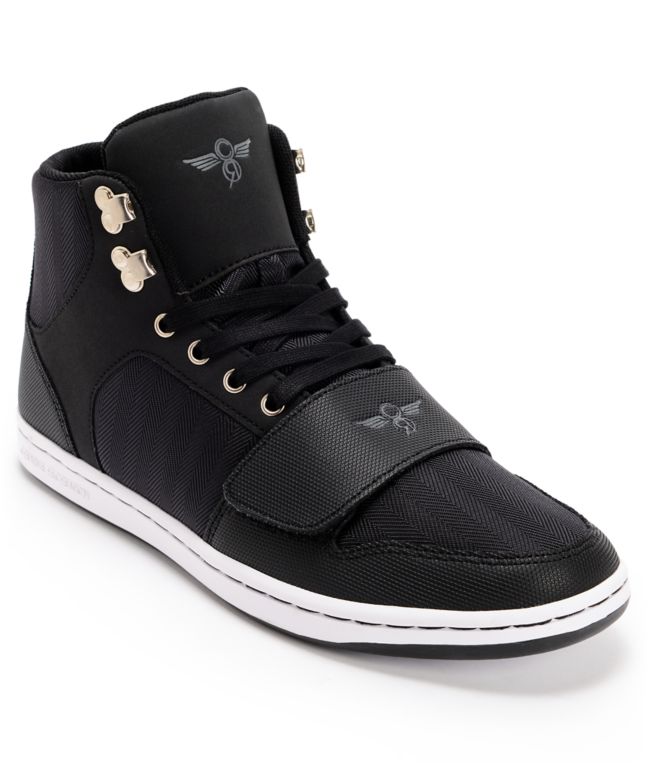 Creative Recreation Cesario Black Herringbone Shoe