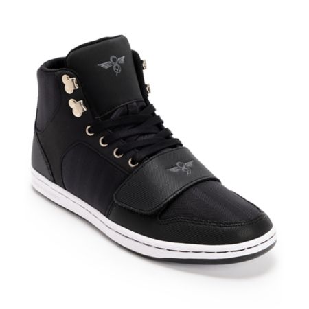 Creative Recreation Cesario Black Herringbone Shoe
