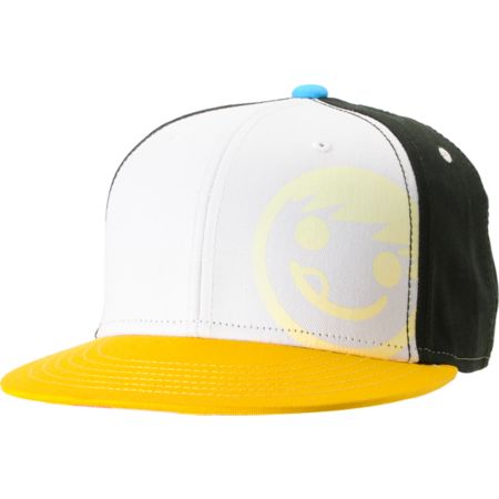 Neff Corpo Black & White UV Snapback Hat
