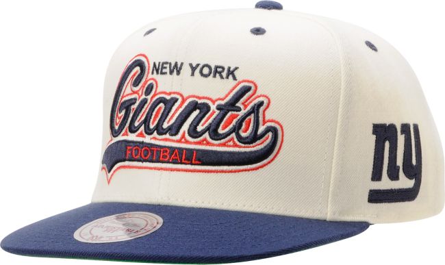 NFL Mitchell & Ness New York Giants Tailsweeper Snapback Hat