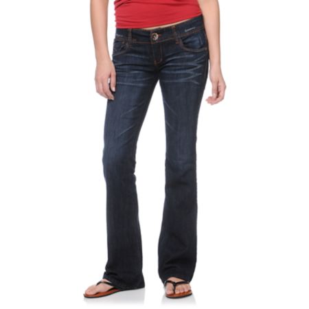 Jolt Stephanie Dark Wash Bootcut Jeans