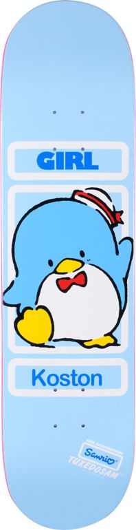 Girl x Sanrio Koston Hello Kitty 8.0 Skateboard Deck
