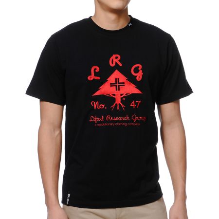 LRG OG Army Knit Black Tee Shirt