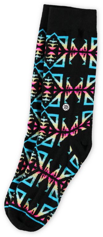 Stance Girls San Manuel Black Crew Socks