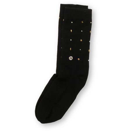 Stance Girls Bam Bam Black Stud Crew Socks