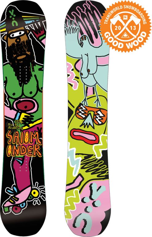 Salomon Salomonder 154cm Snowboard 2013