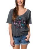 Girls V-neck Tees