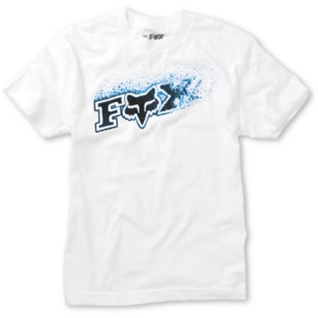 Fox Boys Magnomus White Tee Shirt