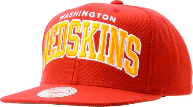 NFL Mitchell And Ness Washington Redskins Arch Snapback Hat