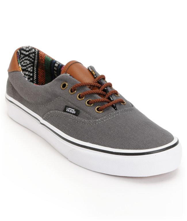 Vans Era 59 Charcoal & Guate Canvas Shoe