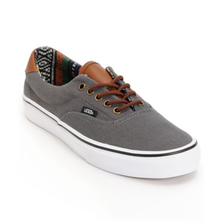 Vans Era 59 Charcoal & Guate Canvas Shoe