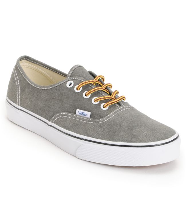 Vans Authentic Washed Duffle Skate Shoes