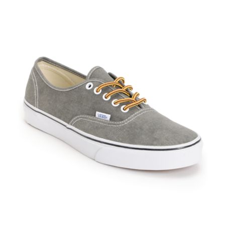 Vans Authentic Washed Duffle Skate Shoes