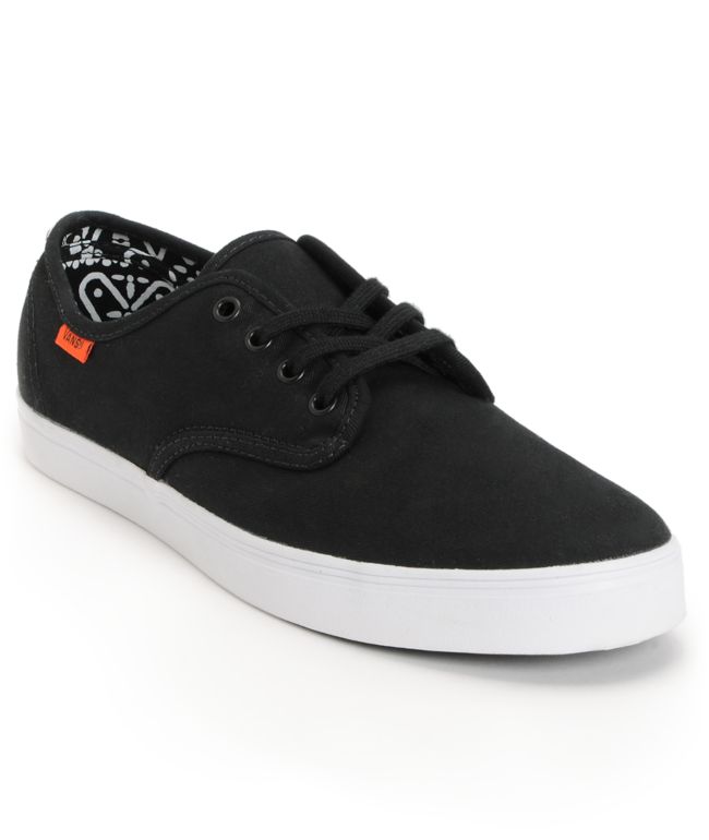 Vans Madero Black Twill Shoe