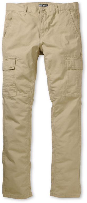 Free World Messenger Skinny Khaki Cargo Pants