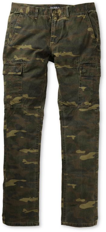 Free World Messenger Skinny Camo Cargo Pants