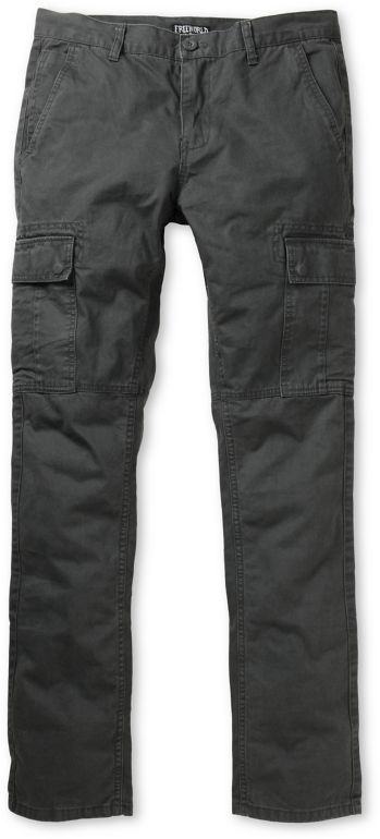 Free World Messenger Skinny Grey Cargo Pants