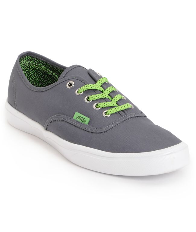 Vans Authentic Lite Shadow & Green Shoe