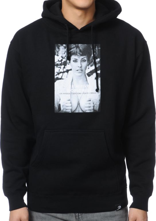 Primitive Worldwide Black Pullover Hoodie
