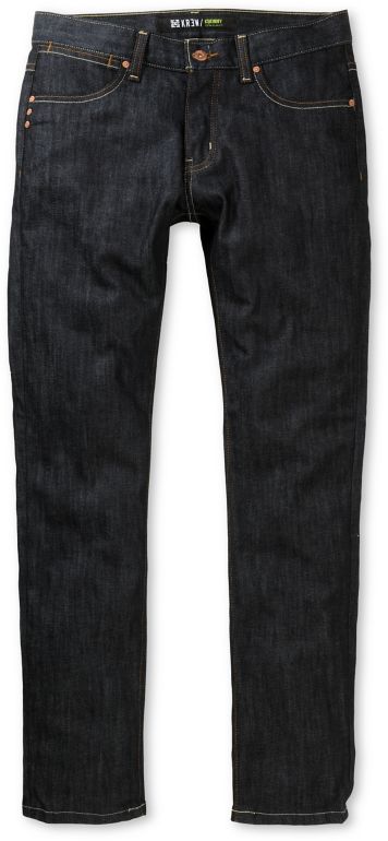 KR3W K Skinny Raw Blue Jeans